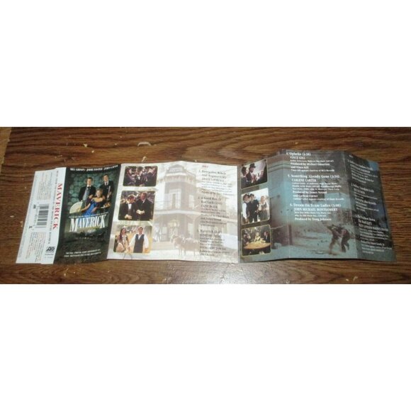 Maverick soundtrack on cassette (Atlantic Records, Canada, 1994) - Picture 3 of 4
